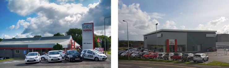 The network continue to expand with the addition of FRF Toyota in Carmarthen and Haverfordwest
